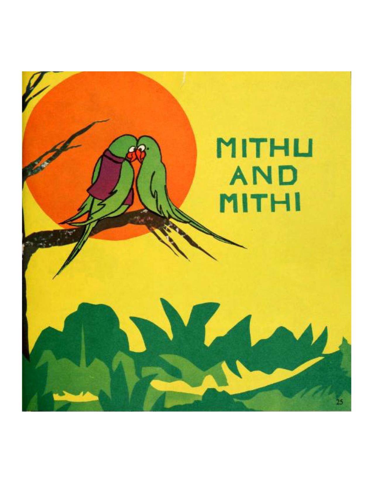 MITHU AND MITHI - INDIAN CHILDREN'S STORY : ELIZABETH GAUBA : Free  Download, Borrow, and Streaming : Internet Archive
